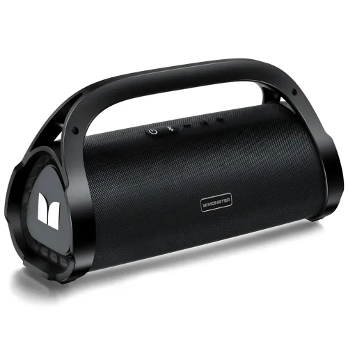 Портативна колонка Bluetooth MONSTER ADVENTURER MAX MS22101, стереодинамік 2x30W, чорний - фото 2