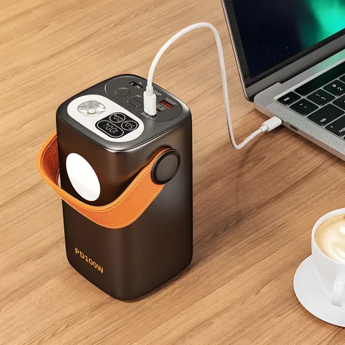 Power Bank REMAX Gutitan Series , 60000mAh, 22.5W PD+QC з двома Type-C і ліхтариком - фото 11