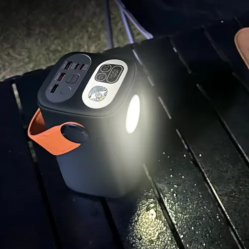 Power Bank REMAX Gutitan Series , 60000mAh, 22.5W PD+QC з двома Type-C і ліхтариком - фото 16