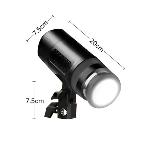Студійне світло YM-80 — 50 W COB LED, 3200K-6500 K, з пультом і кольоровими фільтрами - фото 9