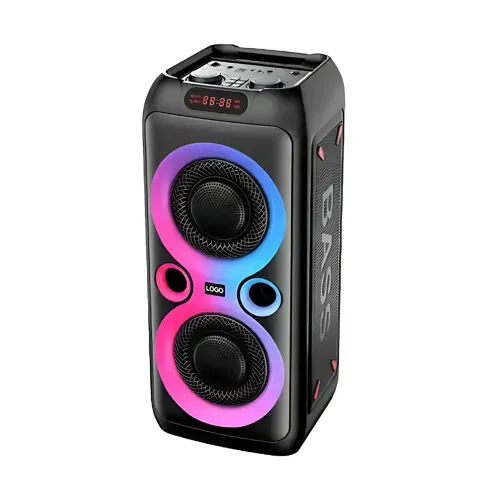 Портативна Bluetooth-колонка TTD-2809 8.52 з дротовим мікрофоном і RGB-підсвіткою - фото 4