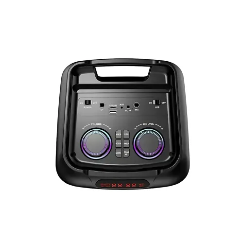 Портативная Bluetooth колонка TTD-2809 8.52 с проводным микрофоном и RGB-подсветкой - фото 6