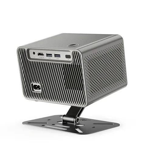 Проектор M10 4K Android 12, мини проектор Wi-Fi/Bluetooth, 2.4G+5G, 200 дюймов, со встроенными динамиками - фото 4