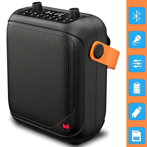 Портативная Bluetooth-колонка MONSTER MFS1, аккумуляторный караоке-динамик 24 Вт, FM/USB/TF/MIC