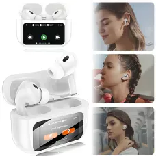 Бездротові Bluetooth наушники HOCO EW72 у кейсі, з гарнітурою і LCD-дисплеєм