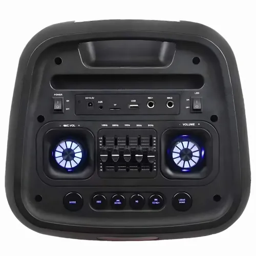 Портативна Bluetooth-колонка TTD-1001 з LED-підсвіткою, мікрофоном і TWS, 60 Вт - фото 5