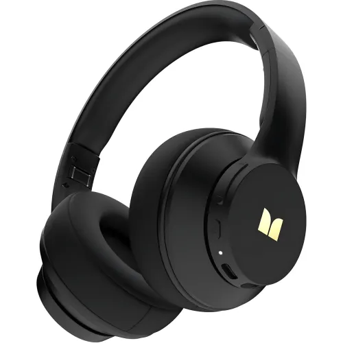 Накладные Bluetooth-наушники Monster Mission 100 с активным шумоподавлением, игровая гарнитура, черный - фото 2