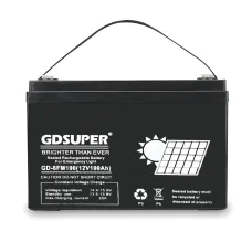 Гелиевый аккумулятор 12V 100AH GDSUPER, аккумулятор глубокого разряда GD-12V100AH ​​