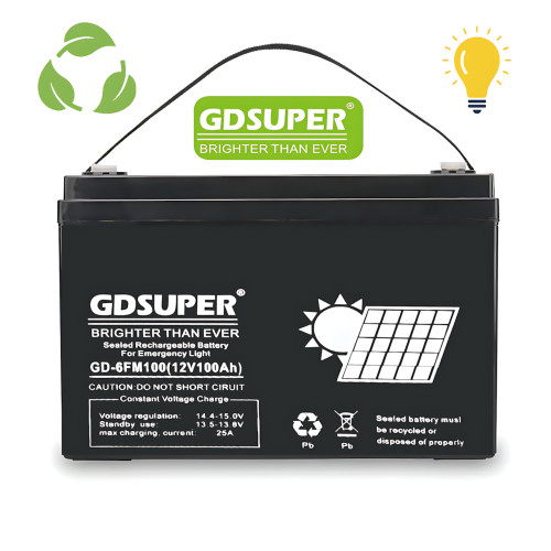 Гелиевый аккумулятор 12V 100AH GDSUPER, аккумулятор глубокого разряда GD-12V100AH ​​ - фото 9