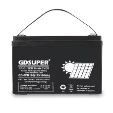 Гелиевый аккумулятор 12V 100AH GDSUPER, аккумулятор глубокого разряда GD-12V100AH ​​
