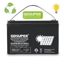 Гелиевый аккумулятор 12V 100AH GDSUPER, аккумулятор глубокого разряда GD-12V100AH ​​