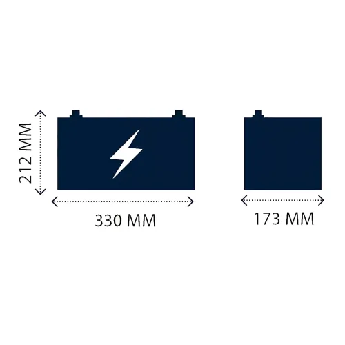 Гелієвий акумулятор 12 V 150 AH GDSUPER, акумулятор глибокого розрядження GD-12V150AH для аварійного освітлення - фото 7