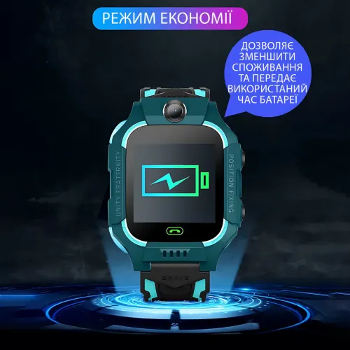 Дитячий розумний годинник 4G з GPS і LBS відстеженням, кнопкою — SOS, камерою 8 Мп, ігри, ліхтарик Фіолетовий - фото 6