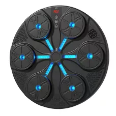 Боксерская мишень с RGB-подсветкой и музыкой – 350 мм, Bluetooth, LED-дисплей