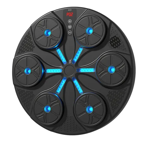 Боксерская мишень с RGB-подсветкой и музыкой – 350 мм, Bluetooth, LED-дисплей - фото 2
