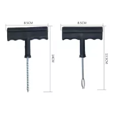 Комплект для ремонта бескамерных шин tubeless tyre repaoir kit – 3 жгута, клей-активатор, инструменты, блистер