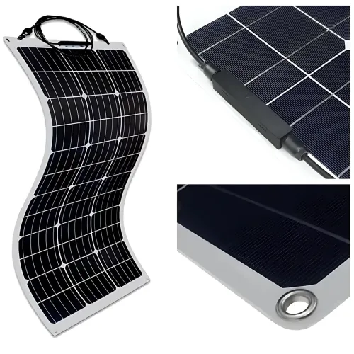 Гнучка монокристалічна панель 200W, портативна сонячна панель Flexible panel 200W, 780 х 1356 х 2.6 мм - фото 4