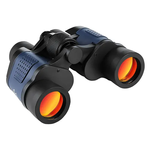 Водостійкий універсальний бінокль Binoculars 60X60 для полювання і риболовлі, двотрубний бінокль у чохлі - фото 3