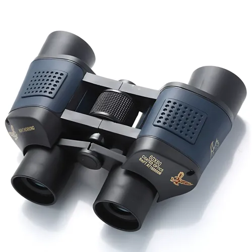 Водостійкий універсальний бінокль Binoculars 60X60 для полювання і риболовлі, двотрубний бінокль у чохлі - фото 5