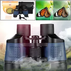 Водостійкий універсальний бінокль Binoculars 60X60 для полювання і риболовлі, двотрубний бінокль у чохлі