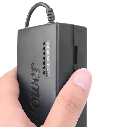 Універсальний зарядний пристрій для ноутбуків 120W з регульованою напругою і набором штекерів (8 в 1) - фото 2