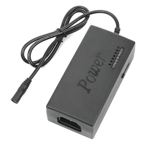 Универсальное зарядное устройство для ноутбуков 120W с регулируемым напряжением и набором штекеров (8 в 1) - фото 3