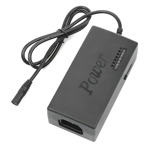 Універсальний зарядний пристрій для ноутбуків 120W з регульованою напругою і набором штекерів (8 в 1) - фото 3