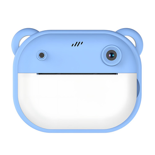 Детская цифровая камера мгновенной печати Children's Printing Camera Y600, 2 камеры, детская камера, розовый Голубой