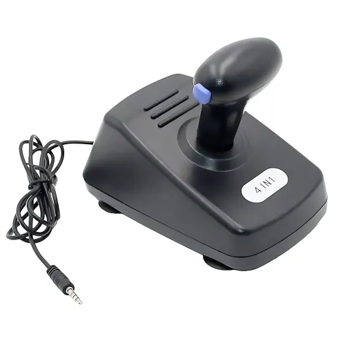 Перегонове ігрове кермо-джойстик Vibro Driver Wheel з вібровіддачею, педалями газу/тормозу та КПП 4 в 1 - фото 7