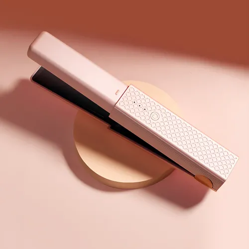 Бездротова плойка-випрямляч LSM-637 з керамічним покриттям і 3 режимами нагрівання, рожевий - фото 8