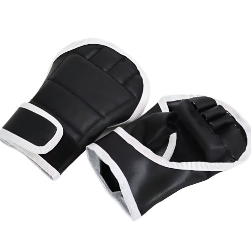 Тренажер для бокса с музыкой и RGB подсветкой, интерактивная мишень Boxing target 33 см, голубой - фото 2
