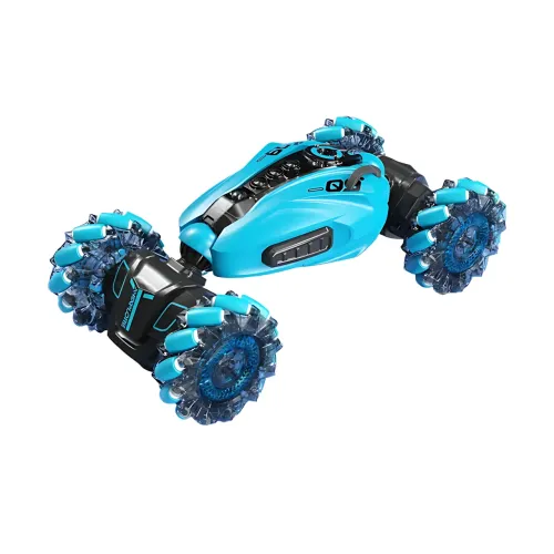 Машинка-перевертень Toy car AND 2277-3B з LED-підсвіткою, парою та звуковими ефектами, 2 пульти д/у - фото 2