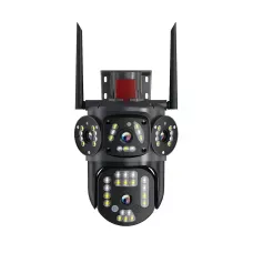 Уличная PTZ камера видеонаблюдения 3L-V30-4G с WiFi и 4G, двойной объектив 4+4 Мп, дуплекс