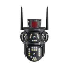 Уличная поворотная камера 3L-V30-WIFI с 2 объективами, наружное видеонаблюдение со звуком и датчиком движения