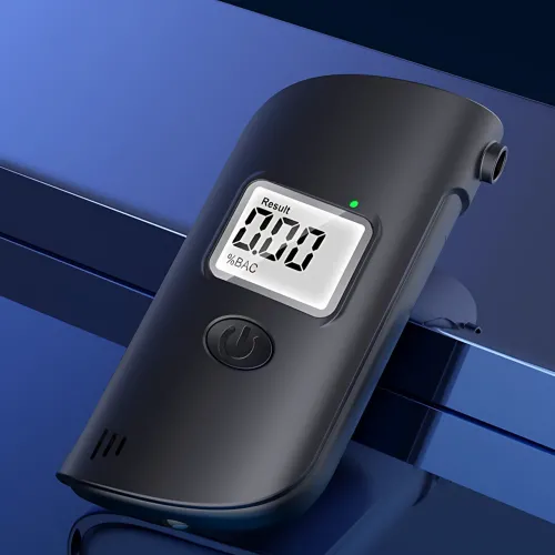 Алкотестер LCD AND HA-170 с фонариком, 0-200 мг/100 мл, полупроводниковый датчик, питание от 3 батареек АА - фото 11