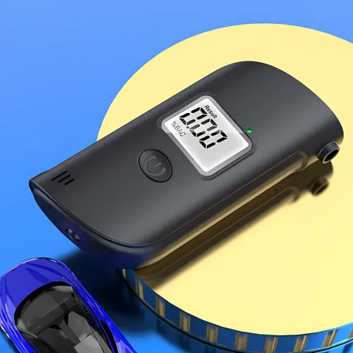 Алкотестер LCD AND HA-170 с фонариком, 0-200 мг/100 мл, полупроводниковый датчик, питание от 3 батареек АА - фото 14