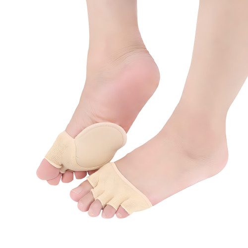 Ортопедические полуноски для стоп Five-Finger Invisible Socks  AND1017, разделители пальцев, носки от мозолей - фото 4