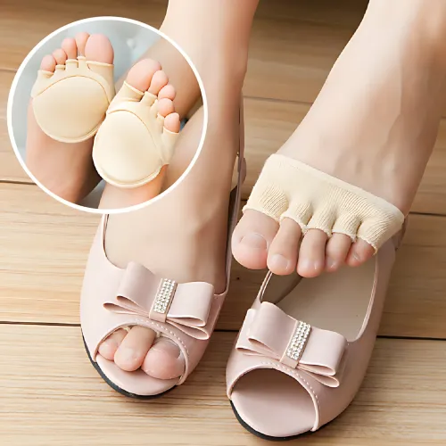 Ортопедичні напівноски для стоп Five-Finger Invisible Socks AND1017, роздільники пальців, шкарпетки від мозолів