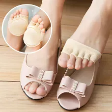 Ортопедичні напівноски для стоп Five-Finger Invisible Socks AND1017, роздільники пальців, шкарпетки від мозолів