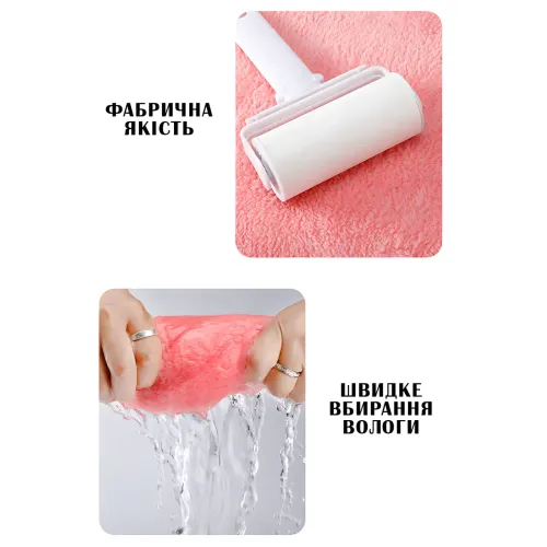 Набір 2 флісових рушників Мрія Towel blanket  AND 521-2415, лазне 145х80 см, для обличчя 75х35 см Сірий - фото 4