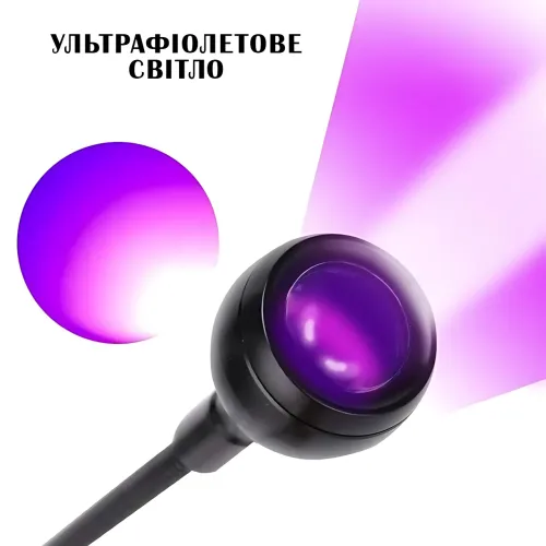 UV-лампа AND HA-141 для сушіння гелевих типів верхніх форм на прищіпці, гнучка гусяча шия, USB, 5 Вт - фото 4