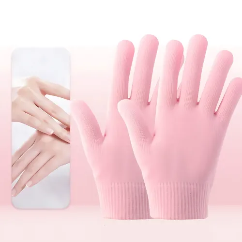 Косметичні зволожувальні рукавички Spa Gel Gloves з гелевим просоченням, СПА-рукавички - фото 7