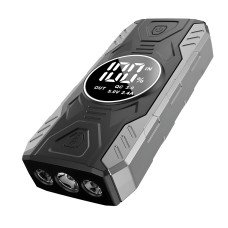 Пускозарядний пристрій JUMPSTARTER QY19 — 11 900 мА·год, з ліхтарем і цифровим дисплеєм