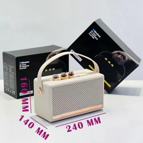 Портативна колонка MARSHALL l Killburn W4 – 5 Вт, Bluetooth 5.1, FM-радіо, TWS, до 5 годин роботи Червоний - фото 8
