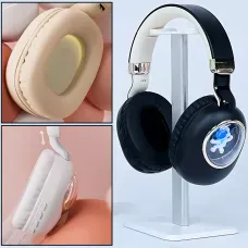 Детские беспроводные наушники ST862 A.B.C.D с Led-подсветкой, наушники TOY IN A CAPSULE Черный