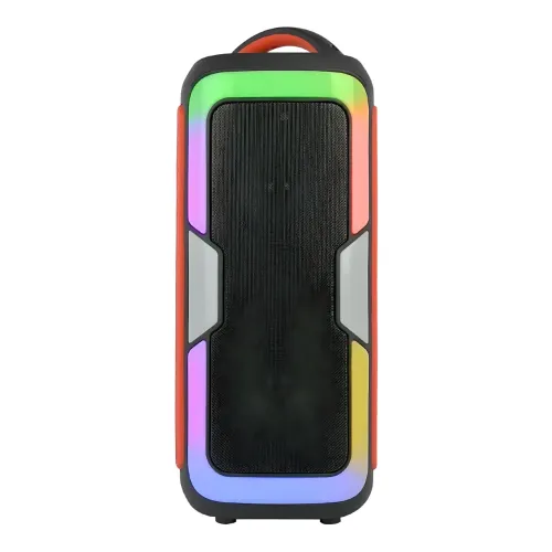 Портативна Bluetooth колонка JQS4407 з мікрофоном та пультом, RGB-підсвічуванням - фото 2