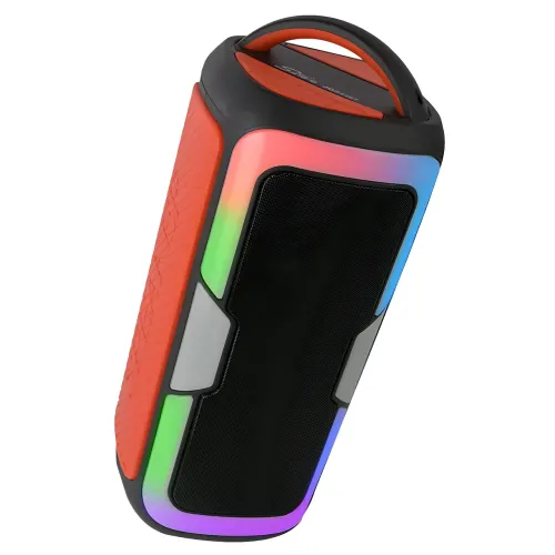 Портативная Bluetooth колонка JQS4407 с микрофоном, пультом и RGB-подсветкой - фото 4