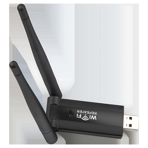 USB WiFi ретранслятор с двумя антеннами, скоростью до 300 Мбит/с, 20 м покрытия - фото 4