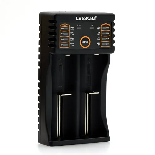Розумний зарядний пристрій LiitoKala Lii-202 з Power Bank, для всіх типів акумуляторів: 18650, AA, AAA, Li-Ion - фото 2