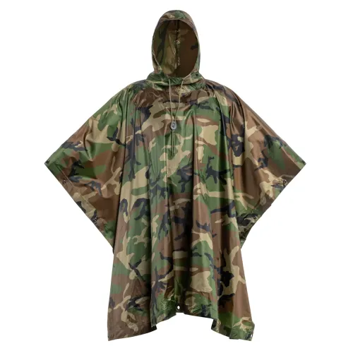 Дощовик Raincoat AND-1, накидка від дощу 3 в 1: плащ намету пончо, 200 х 150 см, камуфляж - фото 12